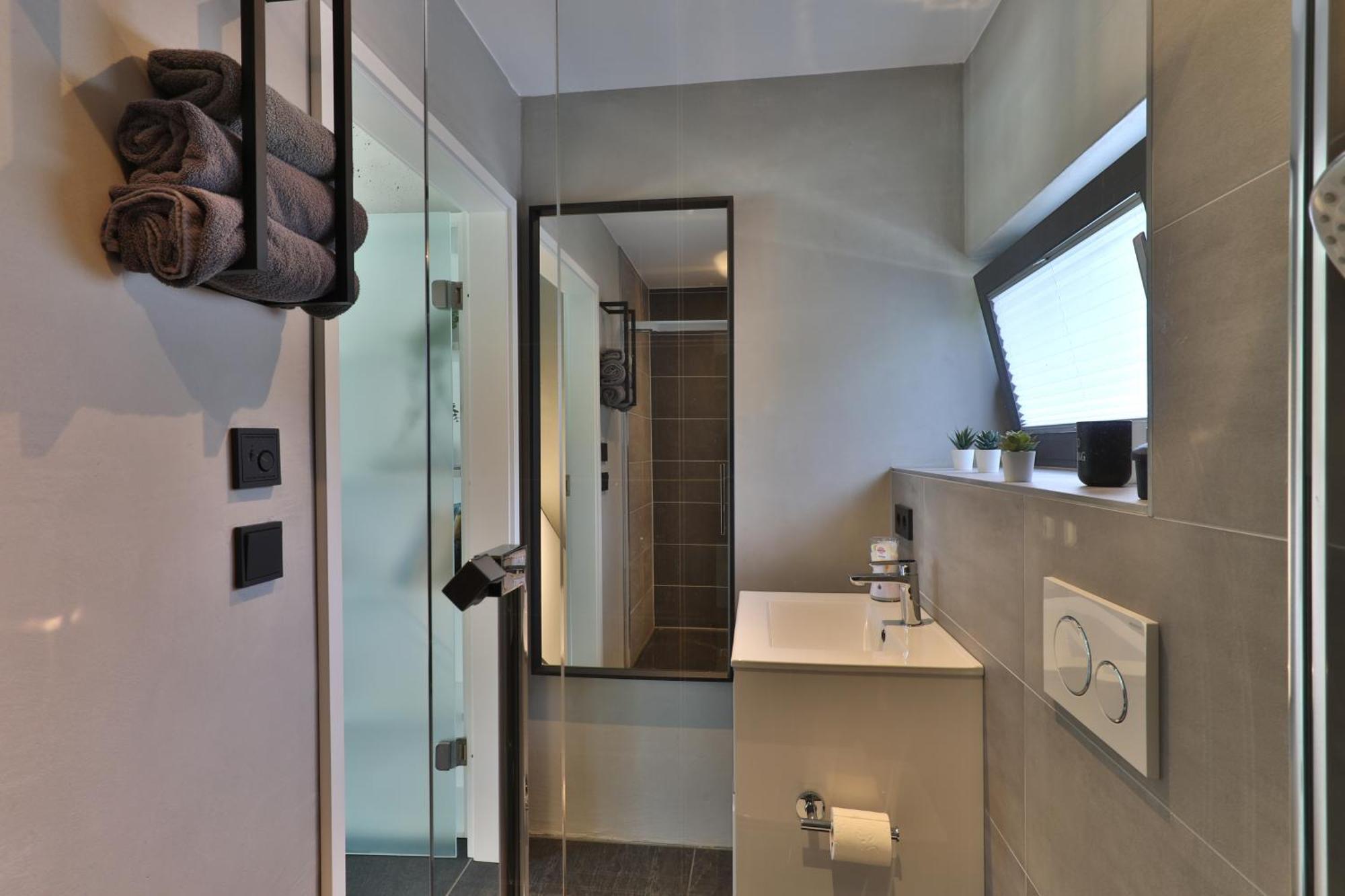 Modernes Studio-Apartment Gersthofen Exteriör bild
